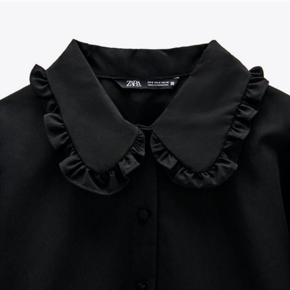 New Zara Poplin Mini Dress - 4387/263 - Picture 10 of 13